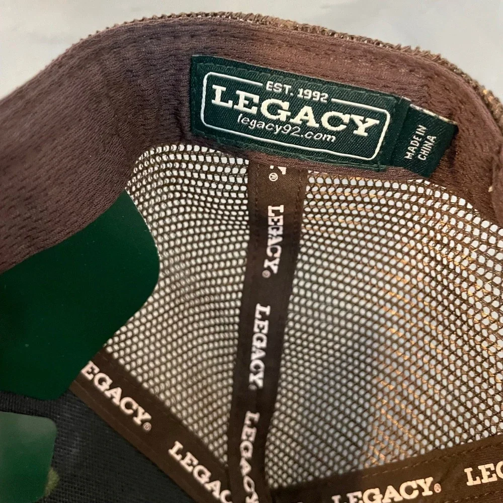Philmont Youth Scout Ranch Trucker Hat Green Camel Brown Snapback NEW Cap Legacy